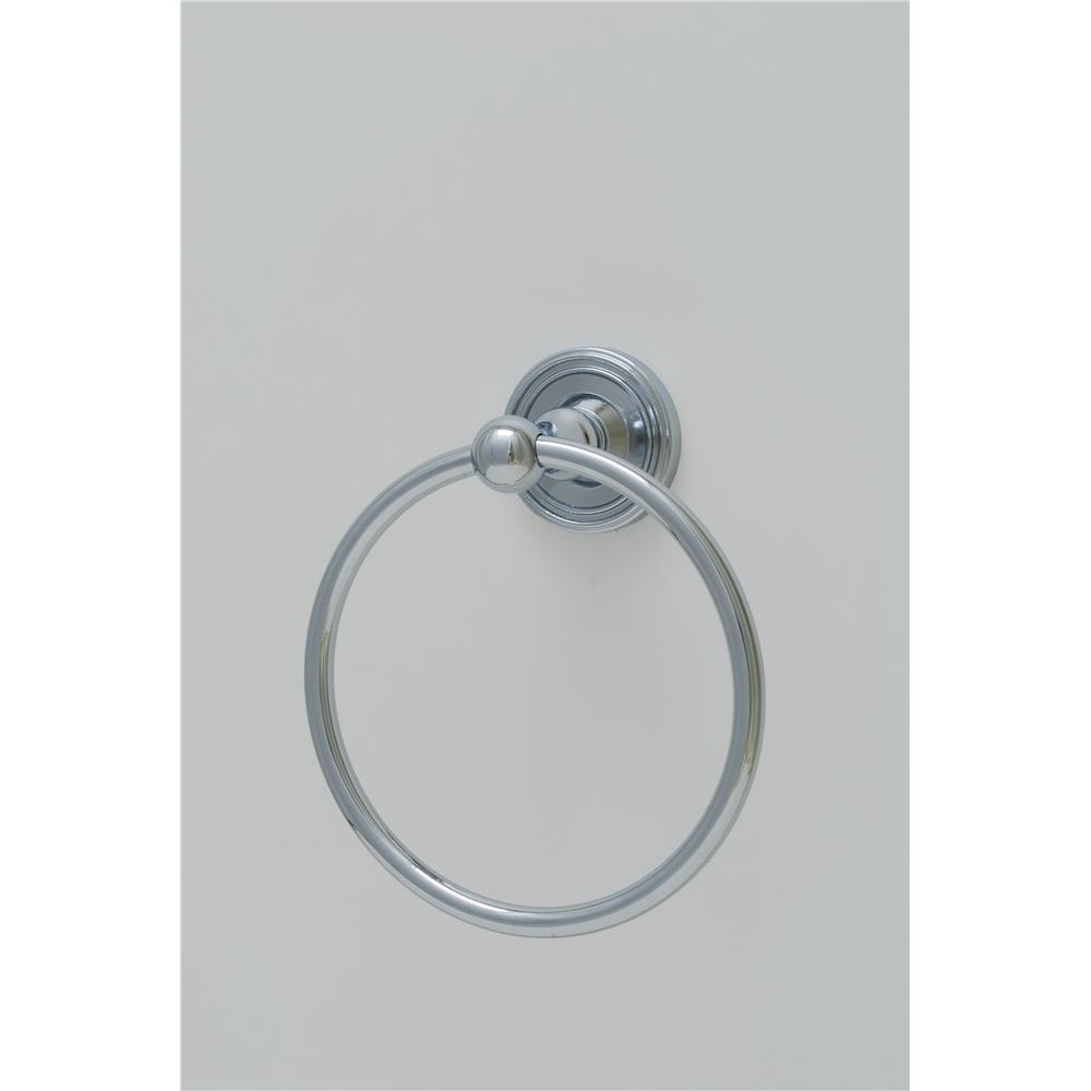 Residential Essentials 2286PC Bradford Towel Ring in Polished Chrome